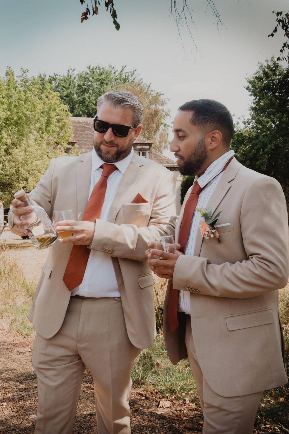 Fotografía 10 del reportaje de boda de Émilie y Chris.